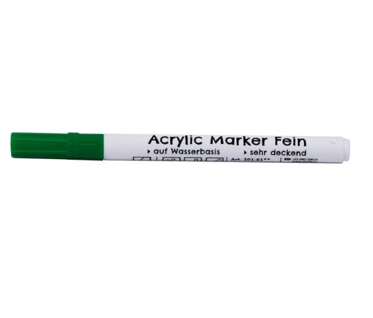 Acrylicmarker Fein, Grün