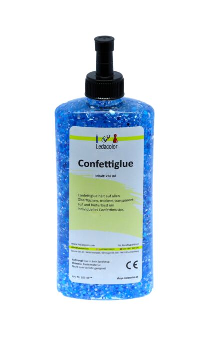 Confettiglue Blau, 266 ml