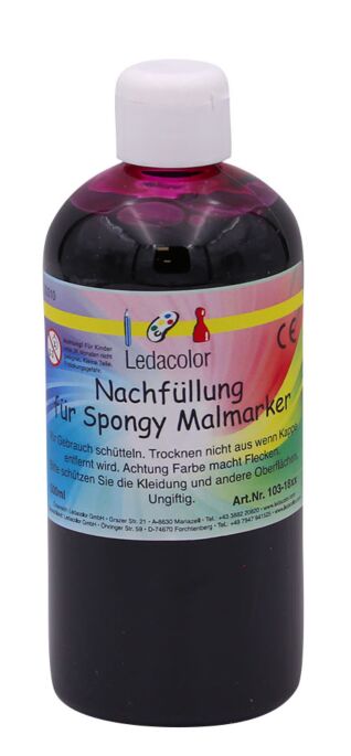 Spongy Malmarker Nachfüllung Violett, 500 ml