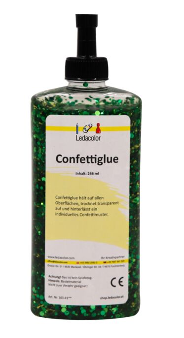 Confettiglue Grün, 266 ml