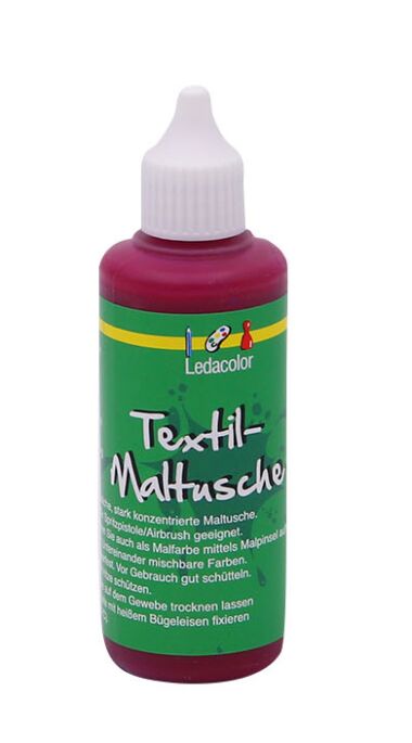 Textilmaltusche Magenta, 80 ml