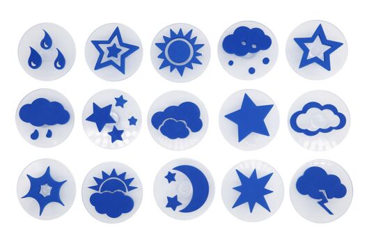 Megastempel Wettermotive Set 15