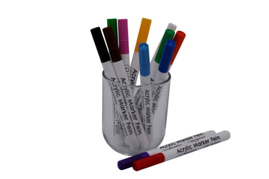 Acrylicmarker Fein, Set 12