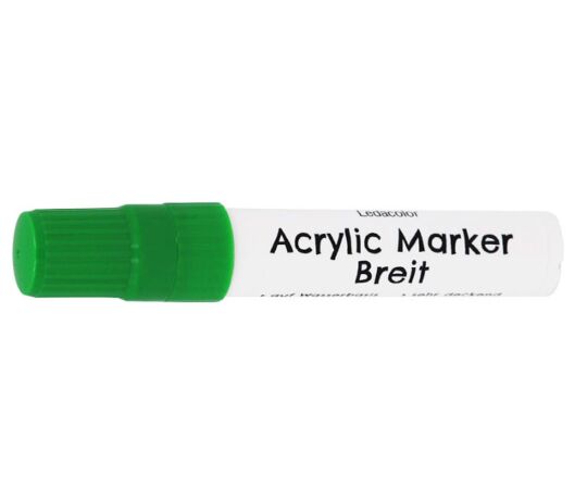 Acrylicmarker Breit, Grün
