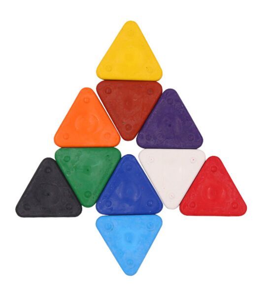 Wachsmalkreide Pyramidos Standardfarben, Set 30
