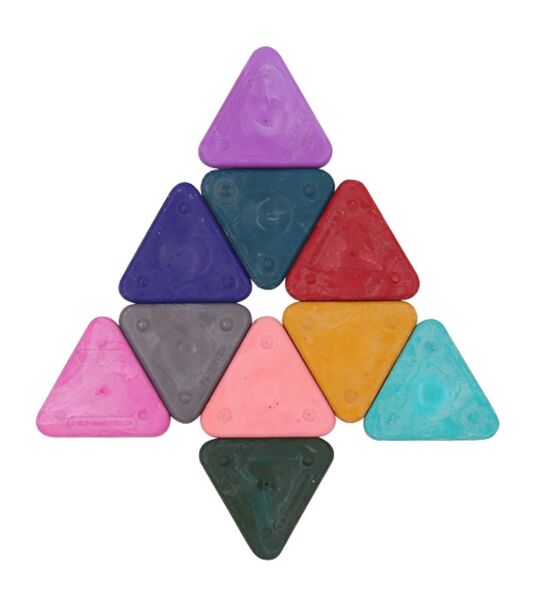 Wachsmalkreide Pyramidos Pastellfarben, Set 30