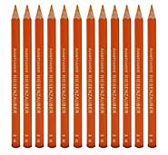 Riesenzauber Farbstift Lackiert Orange, Set 12