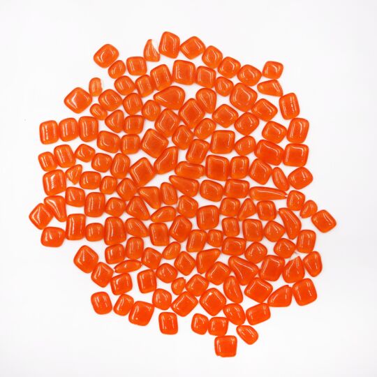Mosaiksteine Crystal Glas Orange, 200 g