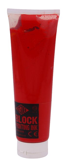 Linolfarbe Tube Rot, 300 ml