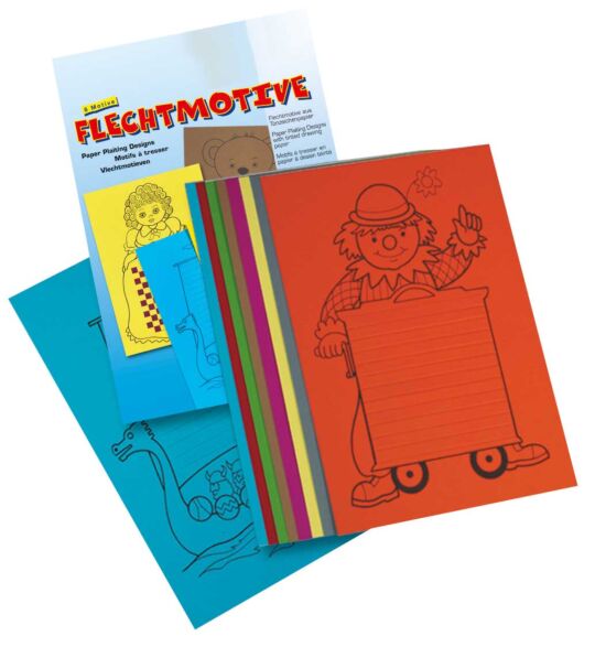 Flechtmotive, 48Bl. A4, 8 versch. Motive
