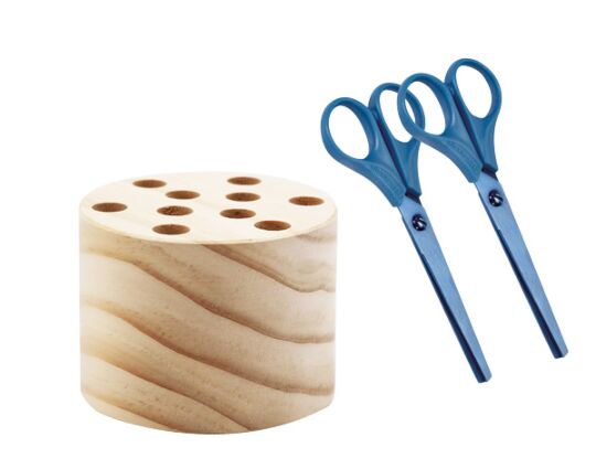 Convexschere Set 10 + 2 gr. + Scherenst.